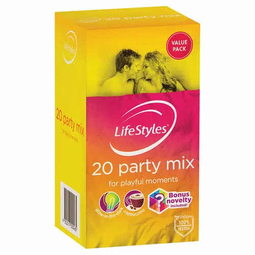 Lifestyles Party Mix 20s Ansell Vibrators