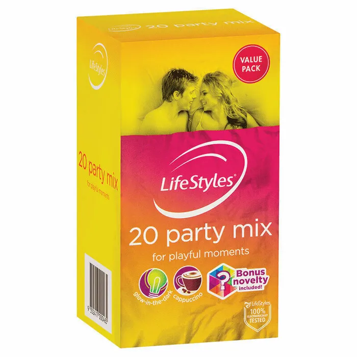 Lifestyles Party Mix 20s Ansell Vibrators