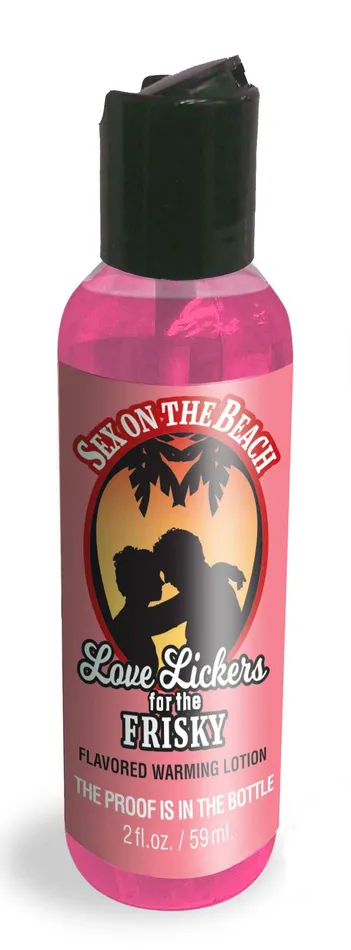 Love Lickers Massage Oil Sex on the Beach 176 Fl Oz Little Genie Couples