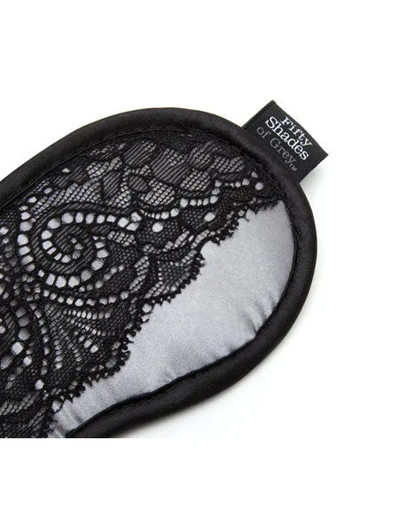 Lovehoney Vibrators Fifty Shades of Grey Play Nice Satin and Lace Blindfold