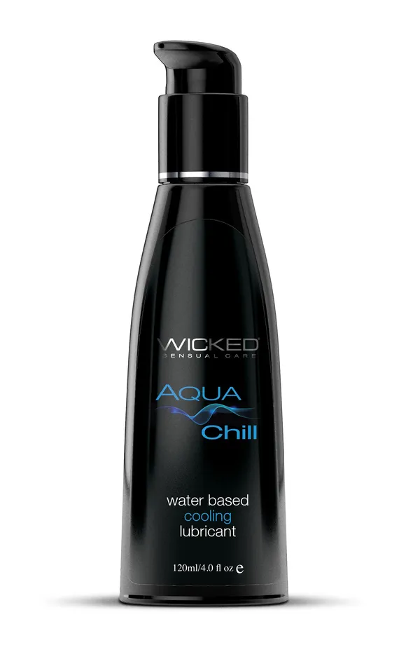 Lubricants Aqua Chill Water Based Cooling Lubricant 4 Fl Oz Wicked Sensual Care Lubricants Aqua Chill Water Based Cooling Lubricant 4 Fl Oz Wicked Sensual Care