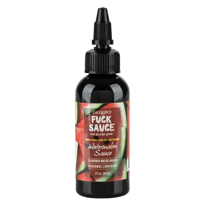 Lubricants CalExotics Fuck Sauce Flavored WaterBased Personal Lubricant Watermelon 2 Fl Oz Lubricants CalExotics Fuck Sauce Flavored WaterBased Personal Lubricant Watermelon 2 Fl Oz