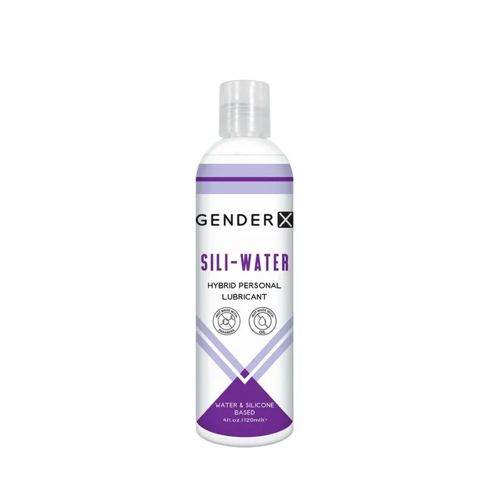 Lubricants SiliWater Hybrid Lubricant 4 Oz Evolved Gender X