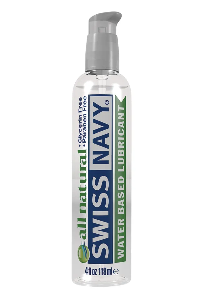MD Science Lab Sexual Health Wellbeing Swiss Navy Premium All Natural Lubricant 4 Oz