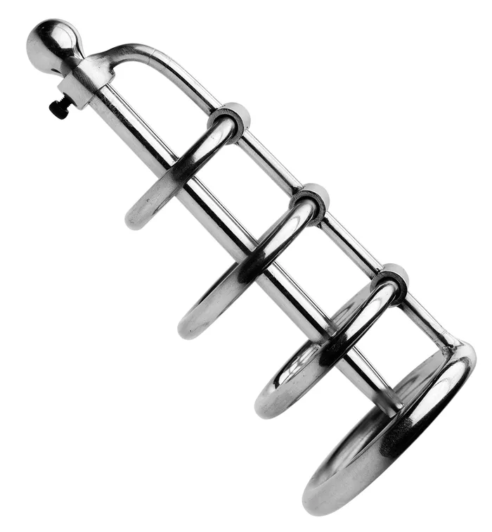 Male Sex Toys Master Series Gates of Hell With Urethral Plug XR Brands Master Series Male Sex Toys Master Series Gates of Hell With Urethral Plug XR Brands Master Series