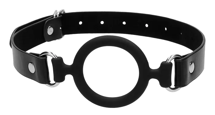 Male Sex Toys Shots Ouch Silicone Ring Gag With Adjustable Bonded Leather Staps Black Male Sex Toys Shots Ouch Silicone Ring Gag With Adjustable Bonded Leather Staps Black