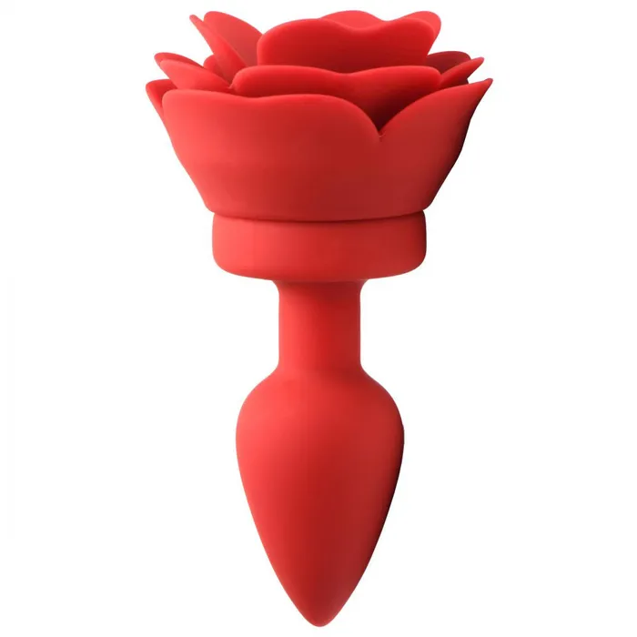 Male Sex Toys XR Brands Booty Sparks 28x Silicone Vibrating Rose Anal Plug With Remote Small Male Sex Toys XR Brands Booty Sparks 28x Silicone Vibrating Rose Anal Plug With Remote Small