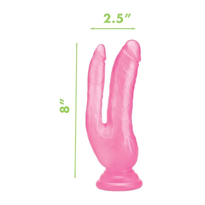 Me You Us Dildos Me You Us Ultra Cock Double Dildo 8 Inch Pink
