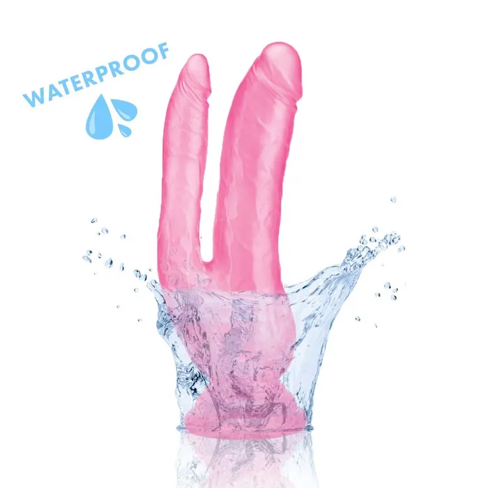 Me You Us Dildos Me You Us Ultra Cock Double Dildo 8 Inch Pink