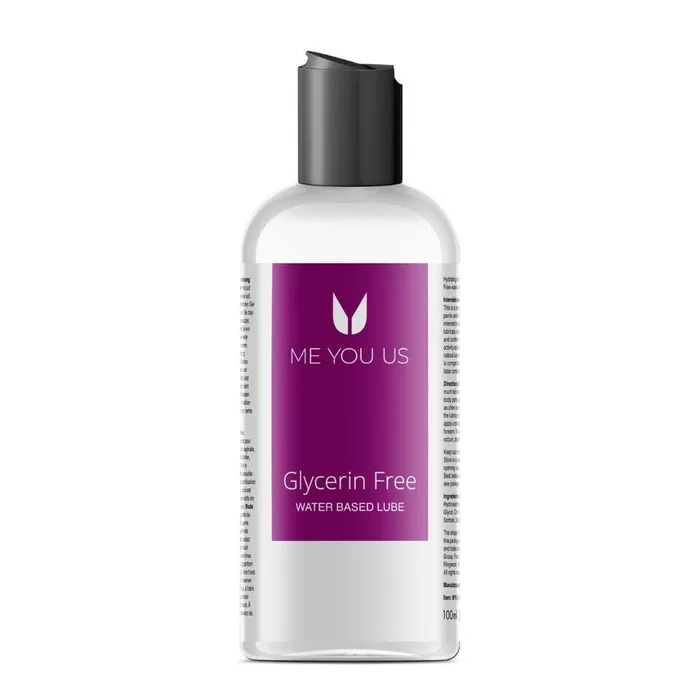 Me You Us Vibrators Me You Us Glycerin Free Water Based Lube 100ml