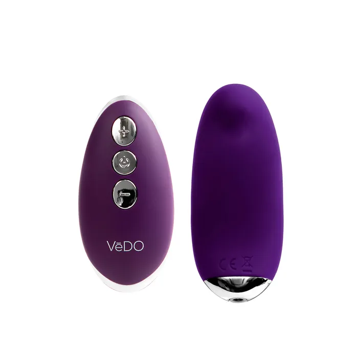 Niki Rechargeable Flexible Magnetic Panty Vibe Purple VeDO Vibrators