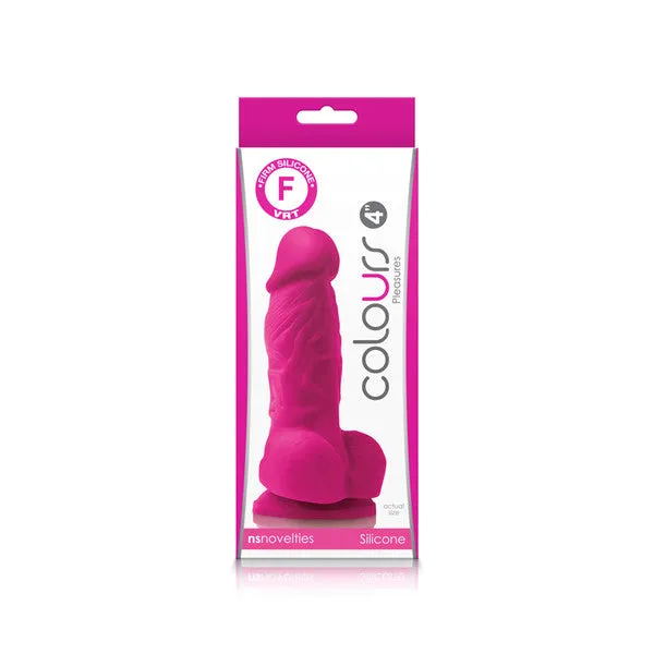 NS Novelties Colours Pleasures 4 in Pink Vibrators NS Novelties Colours Pleasures 4 in Pink Vibrators