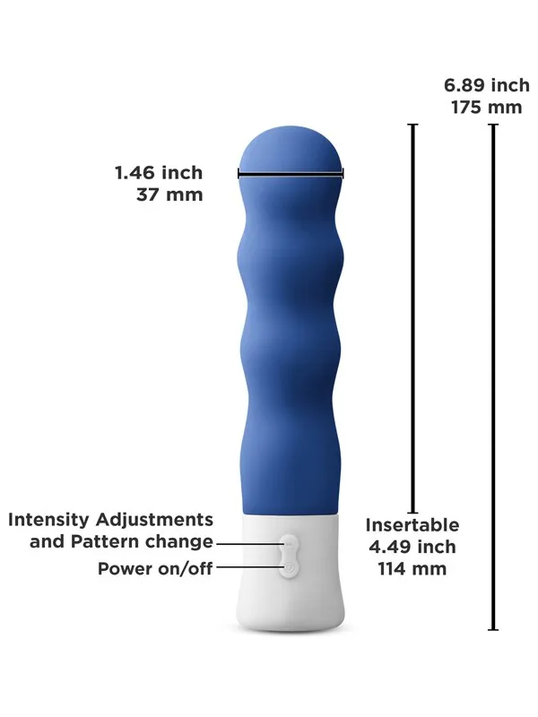 NS Novelties INYA Shake Blue Vibrators NS Novelties INYA Shake Blue Vibrators