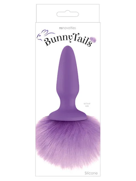 NS Novelties Vibrators Bunny Tails Purple NS Novelties Vibrators Bunny Tails Purple