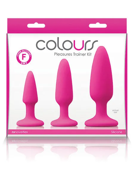 NS Novelties Vibrators Colours Pleasures Trainer Kit Pink