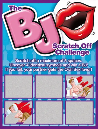 Ozze Creations Vibrators Bj Scratch Off Challenge