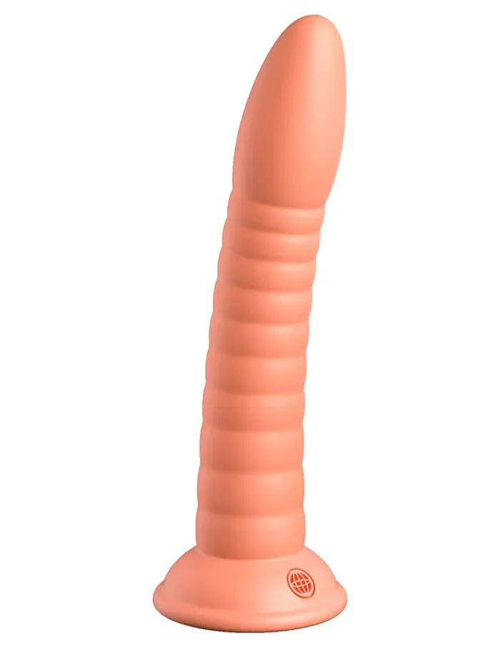 Pipedream Dildos Dillio Platinum Wild Thing 7 Inch Dildo Peach