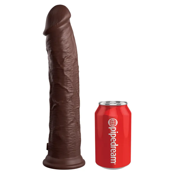 PipeDream Dildos King Cock Elite 11 Inch Dual Density Cock Flesh Brown