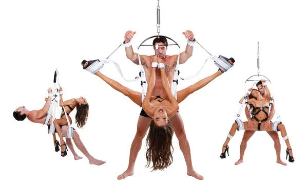 Pipedream Products Couples FF Bondage Swing White Pipedream Products Couples FF Bondage Swing White