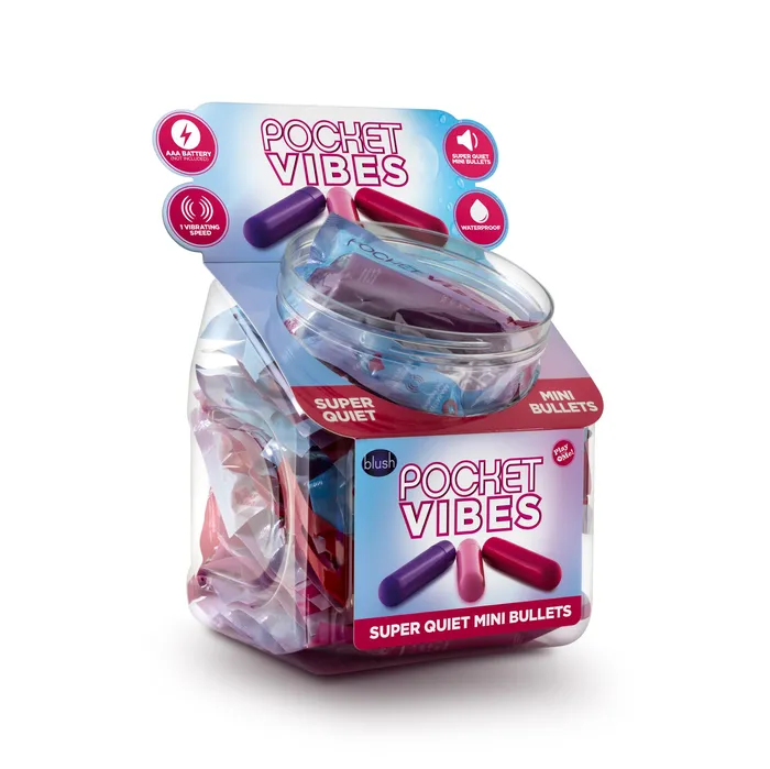 Play With Me Pocket Vibes Fish Bowl 36 Pieces Blush Couples