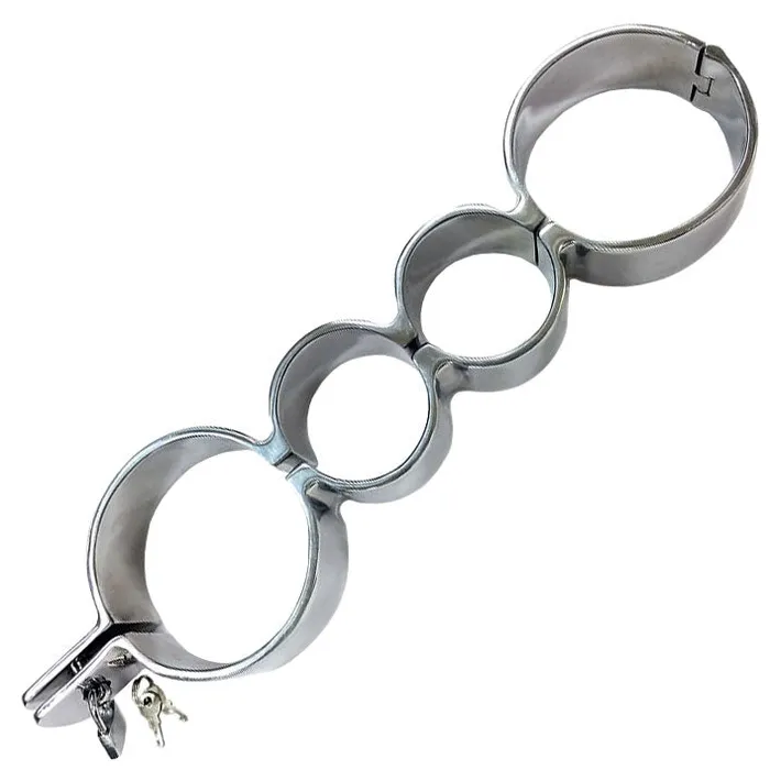Rouge Garments Male Sex Toys Rouge Stainless Steel Heavy Metal Wrist and Ankle Binder Rouge Garments Male Sex Toys Rouge Stainless Steel Heavy Metal Wrist and Ankle Binder