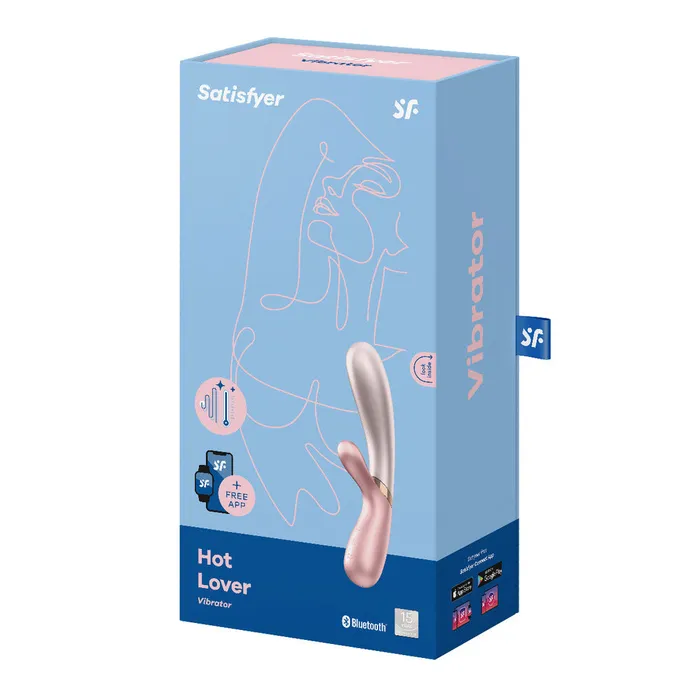 Satisfyer Pro Vibrators Satisfyer Hot Lover Warming Vibrator With App Control Pink Satisfyer Pro Vibrators Satisfyer Hot Lover Warming Vibrator With App Control Pink