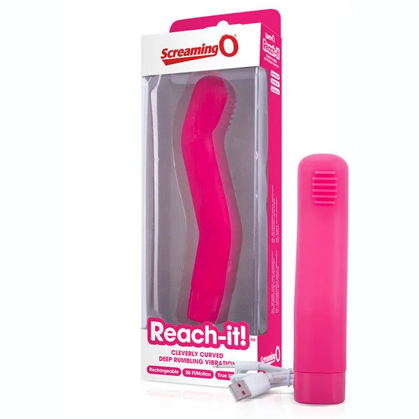 Screaming O Charged Reachit Pink Single Vibrators