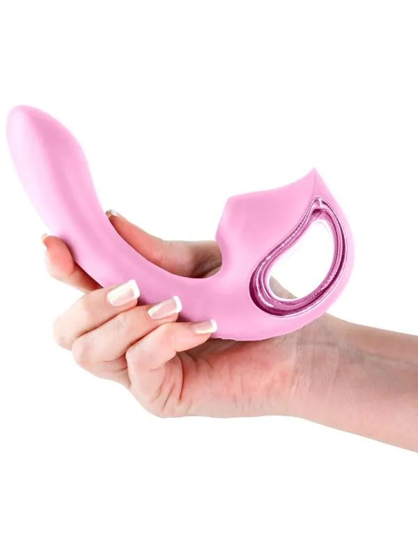 Seduction Kaia Metallic Pink NS Novelties Vibrators Seduction Kaia Metallic Pink NS Novelties Vibrators