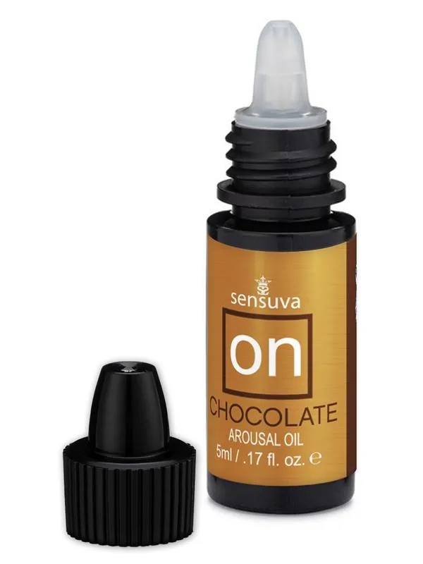Sensuva Female Sex Toys On Chocolate Arousal Oil 5ml Medium Box Sensuva Female Sex Toys On Chocolate Arousal Oil 5ml Medium Box