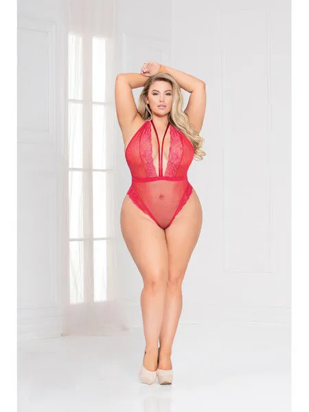 Seven Til Midnight Vibrators Behind Closed Doors Teddy 11115XP Red OSX BX
