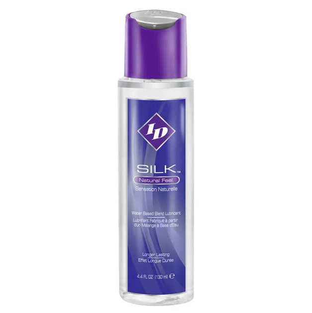 Sexual Health Wellbeing ID Lube ID Silk Natural Feel Water Based Lubricant 44floz130mls Sexual Health Wellbeing ID Lube ID Silk Natural Feel Water Based Lubricant 44floz130mls