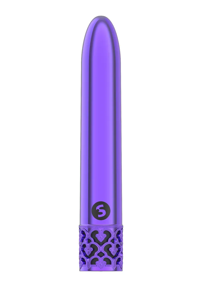 Shots Vibrators Shiny Rechargeable Abs Bullet Purple