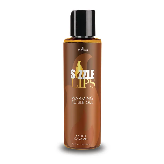 Sizzle Lips Warming Edible Gel Salted Caramel 42 Fl Oz 125 ml Sensuva Enhancers Sizzle Lips Warming Edible Gel Salted Caramel 42 Fl Oz 125 ml Sensuva Enhancers