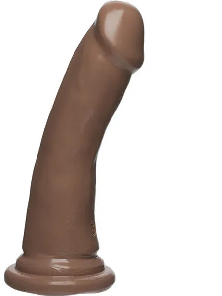 The D Slim D 6 Inch without Balls FIRMSKYN Caramel Doc Johnson Dildos