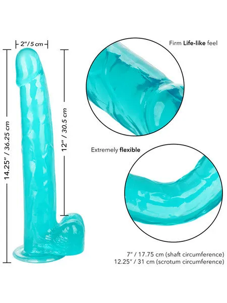 Vibrators CalExotics Size Queen 12 in305 CM Blue