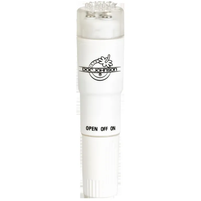 Vibrators Doc Johnson White Nights Pocket Rocket White