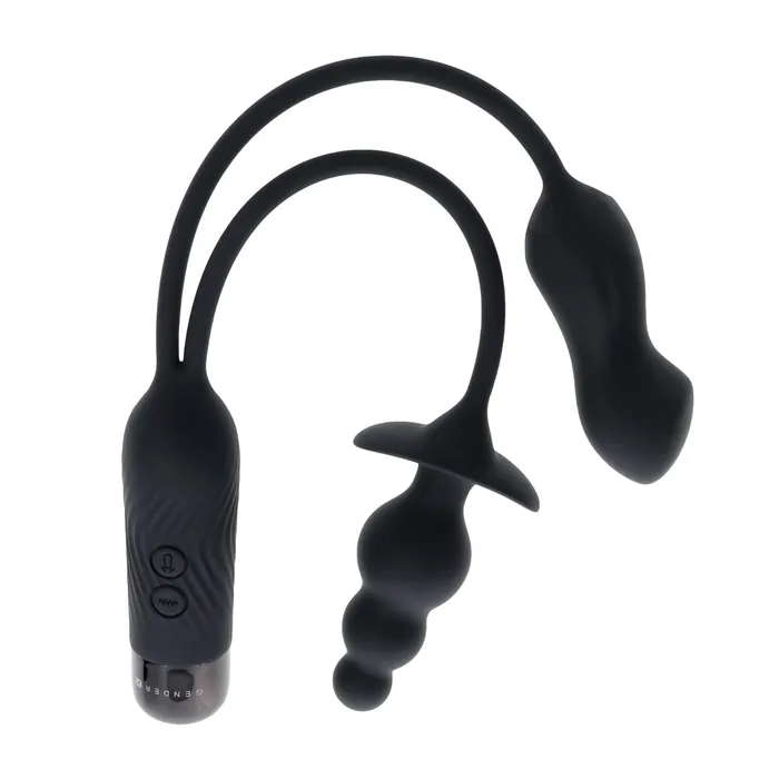 Vibrators Double My Pleasure Black Evolved Gender X
