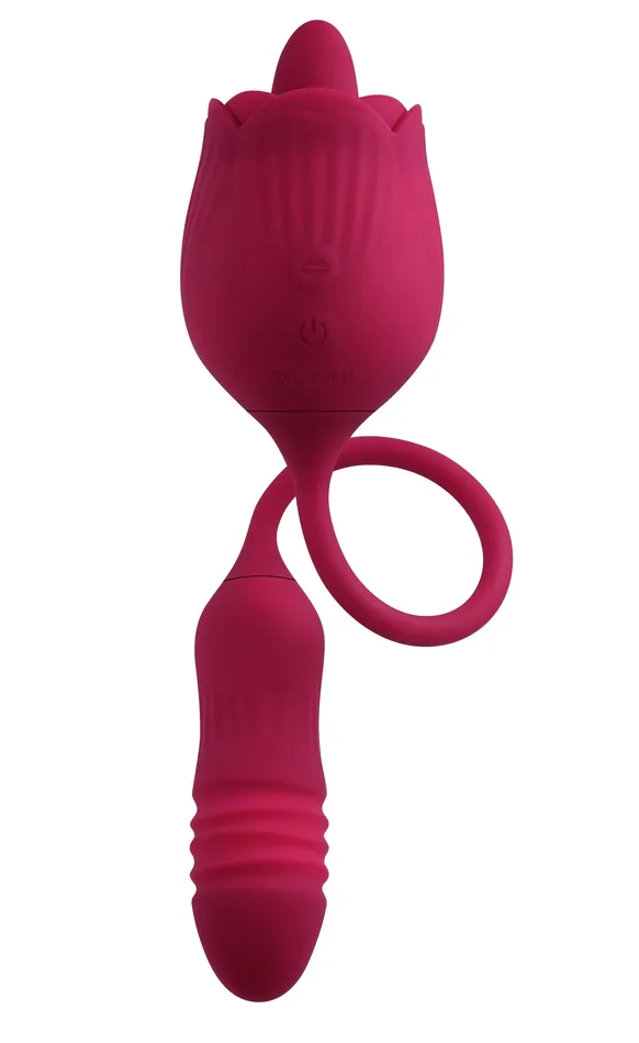 Vibrators Evolved Novelties Wild Rose Red