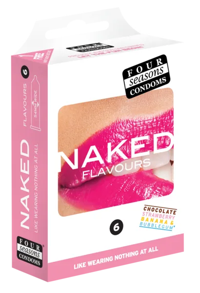 Vibrators Four Seasons Four Seasons Naked Flavours 6pk