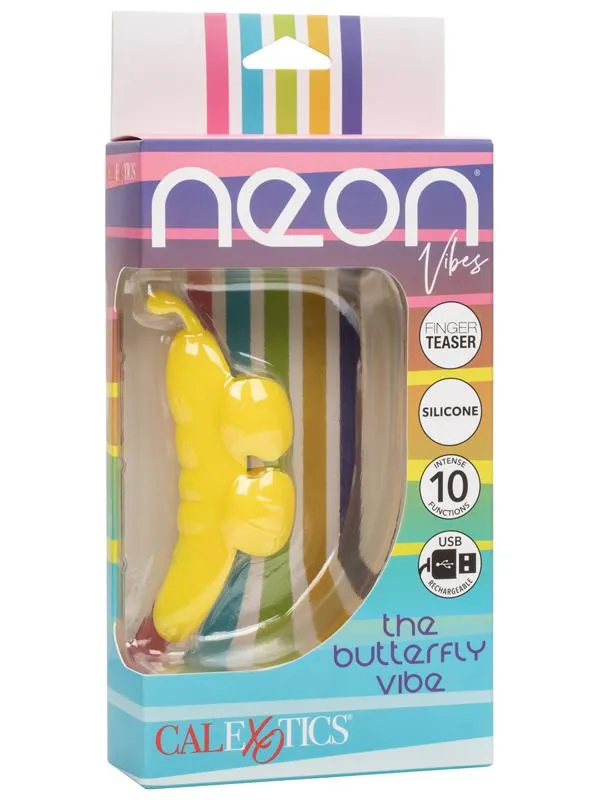 Vibrators Neon Vibes The Butterfly Vibe CalExotics Vibrators Neon Vibes The Butterfly Vibe CalExotics