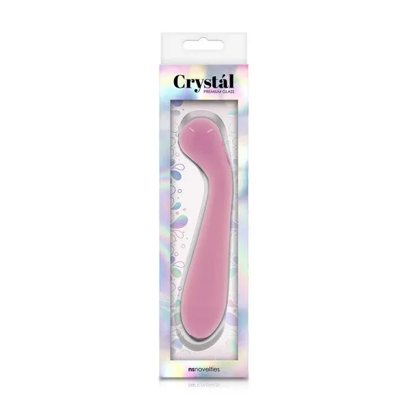 Vibrators NS Novelties Crystal G Spot Wand Pink Vibrators NS Novelties Crystal G Spot Wand Pink
