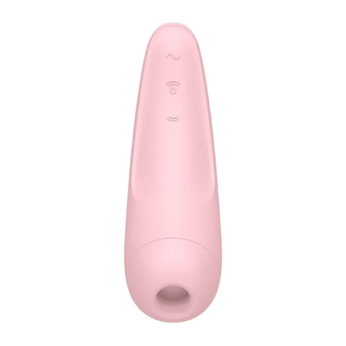 Vibrators Satisfyer App Enabled Curvy 2 Plus Clitoral Massager Pink Creative Conceptions