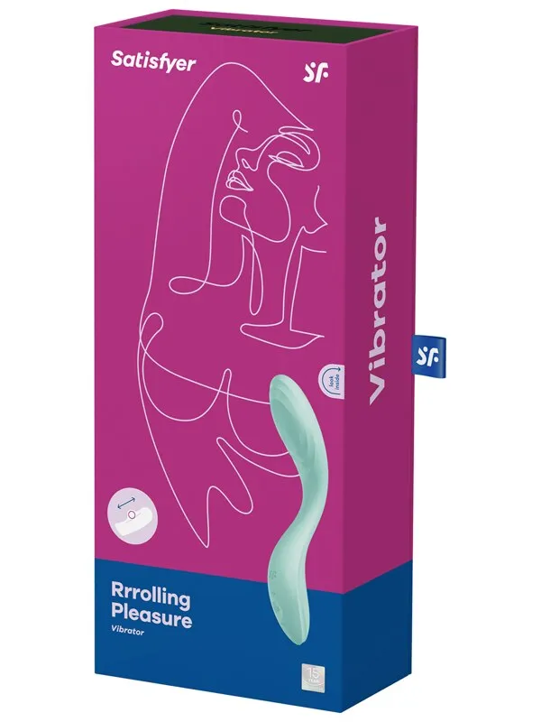 Vibrators Satisfyer Satisfyer Rrrolling Pleasure Mint Vibrators Satisfyer Satisfyer Rrrolling Pleasure Mint