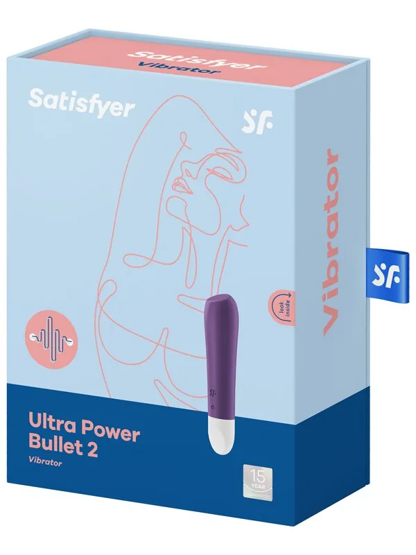 Vibrators Satisfyer Satisfyer Ultra Power Bullet 2 Violet Vibrators Satisfyer Satisfyer Ultra Power Bullet 2 Violet