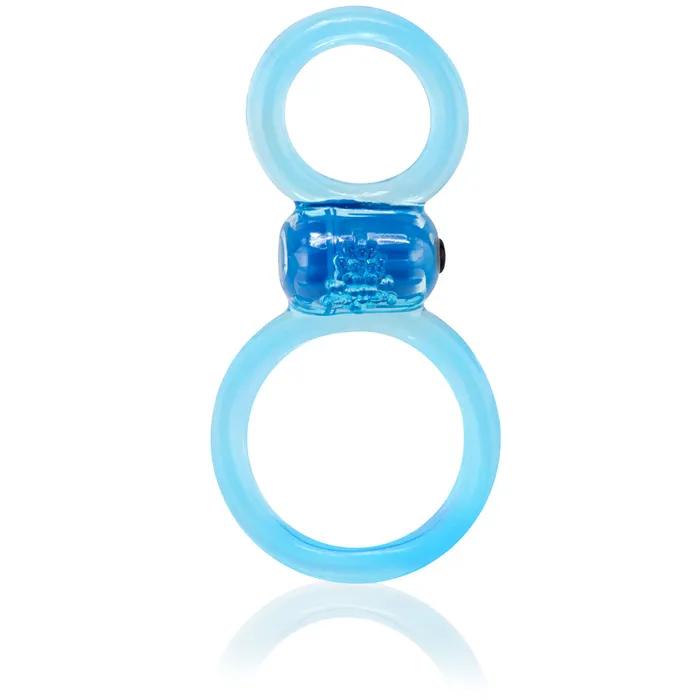 Vibrators Screaming O Ofinity Plus Dual Vibrating Ring Blue