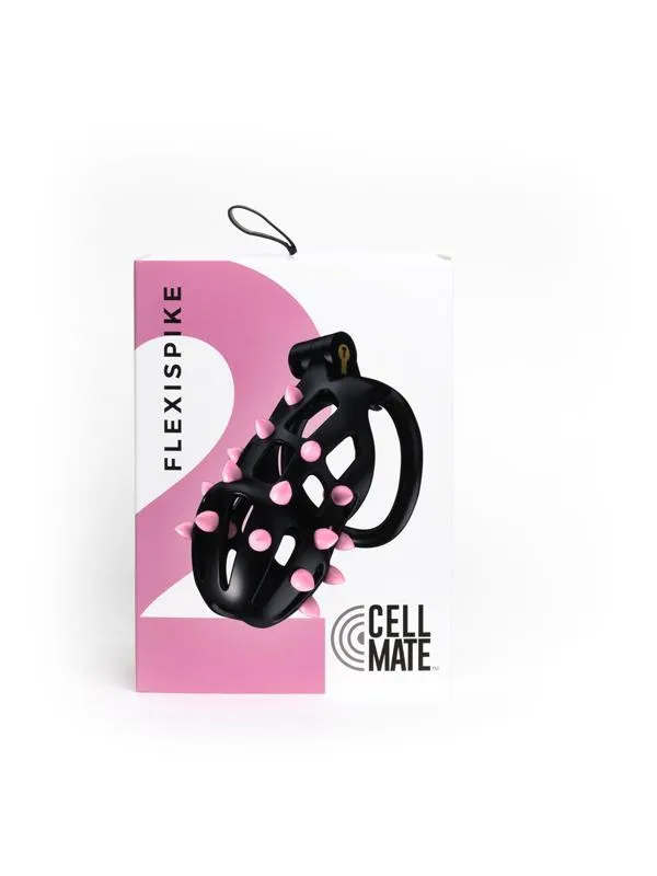 Vibrators Sport Fucker FlexiSpike by CellMate Black Pink Size 2