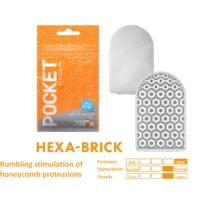 Vibrators Tenga Pocket Tenga HexaBrick