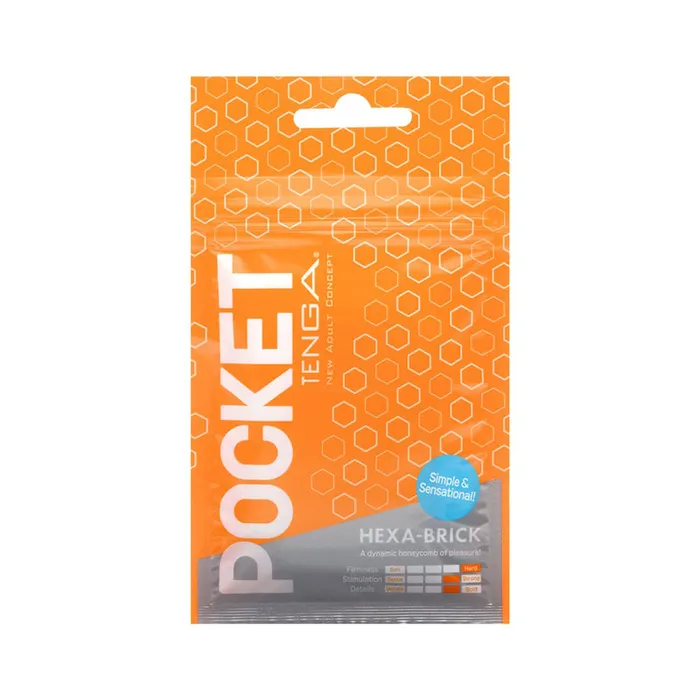 Vibrators Tenga Pocket Tenga HexaBrick