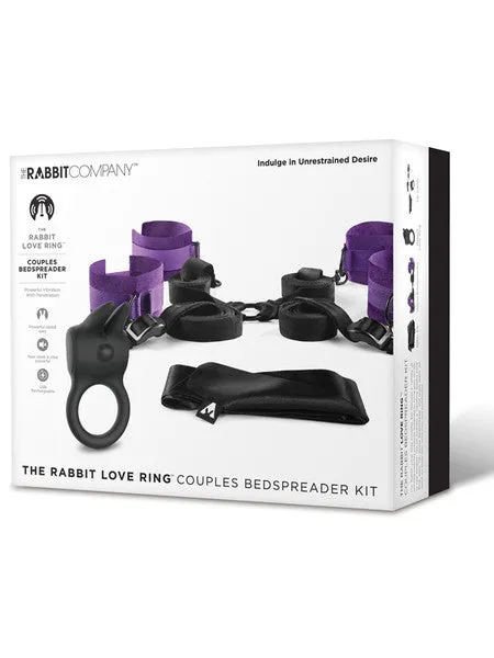 Vibrators The Rabbit Company Rabbit Love Ring Couples Bedspreader Kit