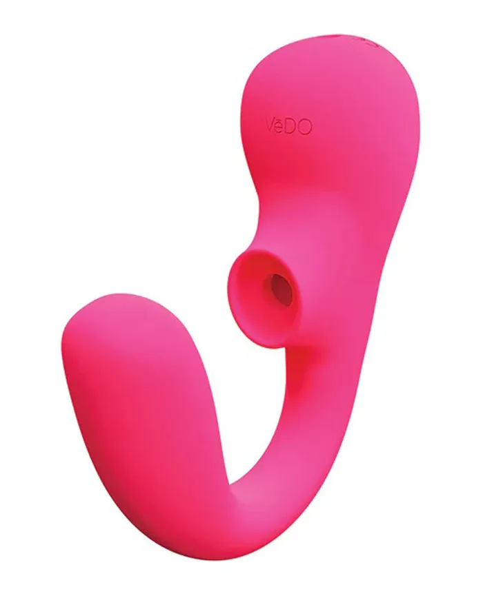 Vibrators VeDO Suki Plus Rechargeable Dual Sonic Vibe Foxy Pink